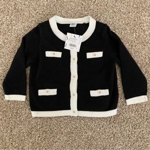 Janie and Jack Black Cardigan